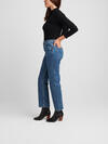 Highly Desirable High Rise Straight Leg Jeans image number 2